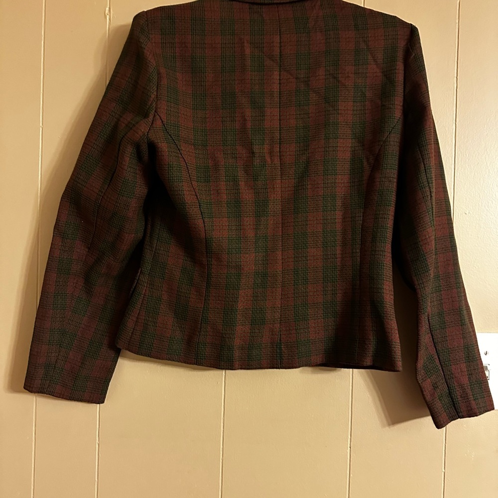 Daily Habit Plaid Wool Blend Jacket - Picture 3 of 6